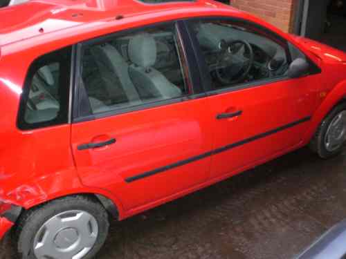 Ford Fiesta Door Handle Outer Rear Drivers Side -  - Ford Fiesta 2003 Petrol 1.4L Manual 5 Speed 5 Door Manual Mirrors, Manual Windows, With Air Con, Red
